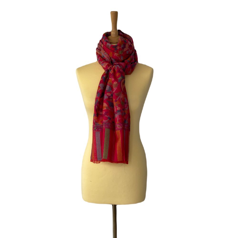 sjaal dames roze